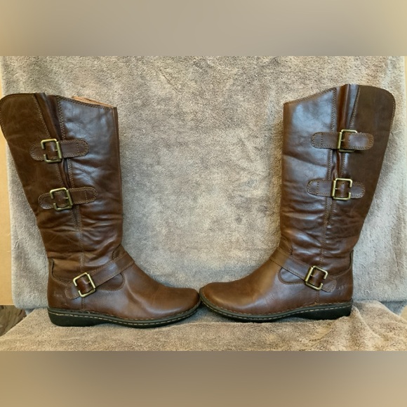 DISTRESSED FAUX LEATHER BOOTS. - Picture 2 of 14